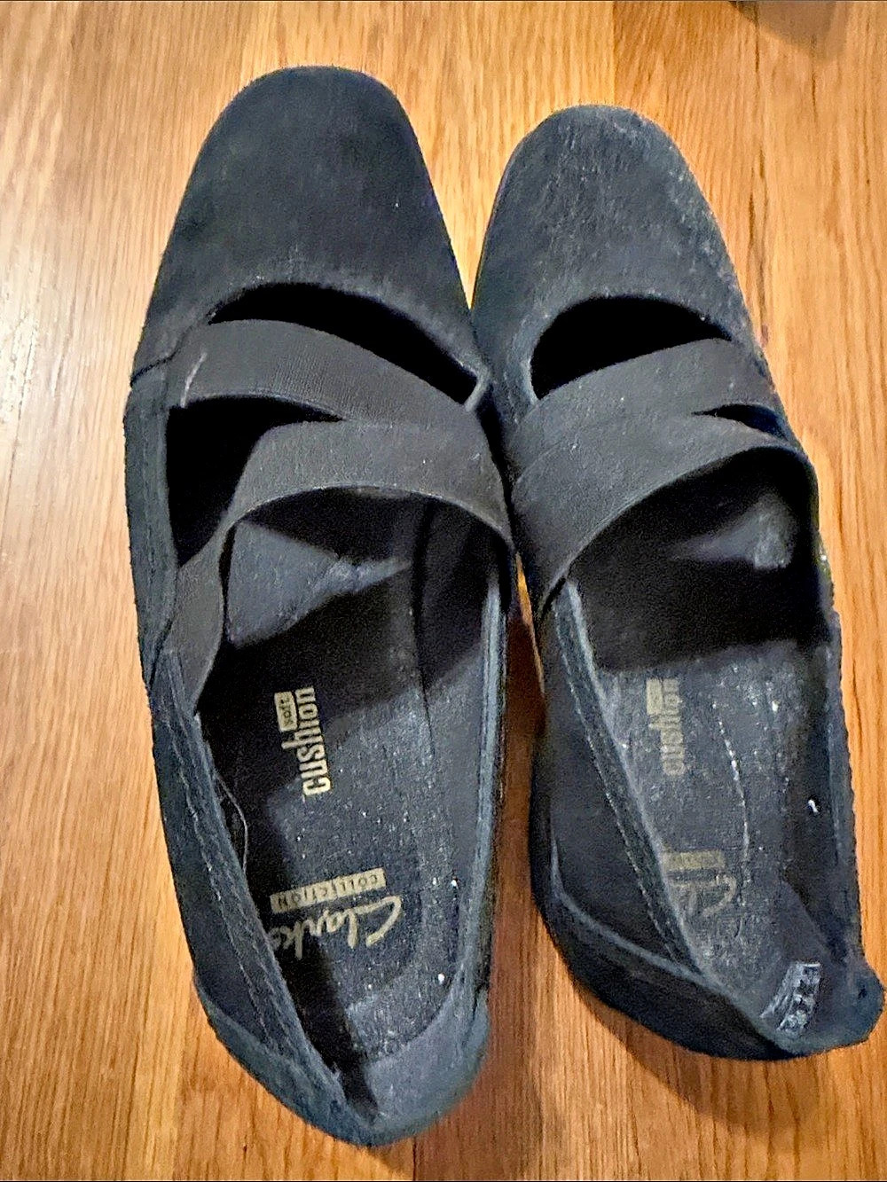Clarks Cushion Soft Black casual sneakers